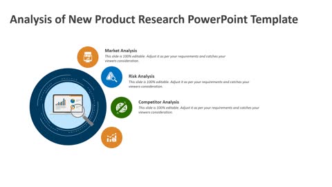 Analysis of New Product Research PowerPoint Template | Kridha Graphics