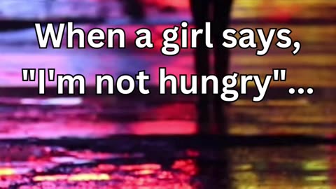 Fries Thieves Alert: Decoding 'I'm Not Hungry' Girl Logic!