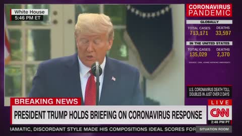 Trump announces new COVID-19 test