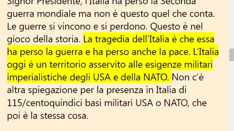 Augusto Sinagra - Lettera a Vladimir Putin