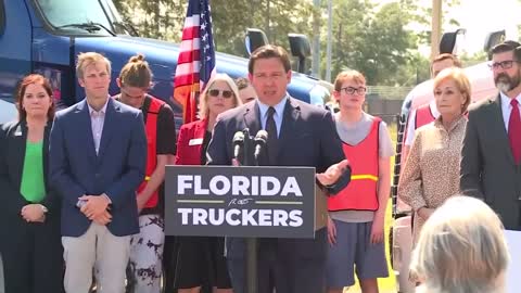 DESANTIS: "All those people in DC, in New York were beating their chests when Trump was president