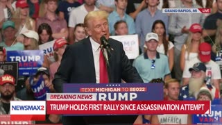 LIVE: President Donald Trump campaign rally in Grand Rapids, Michigan | NEWSMAX2