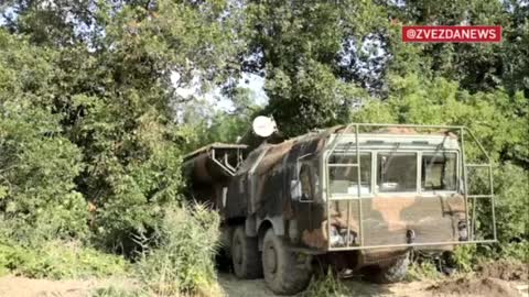 Ministerstvo obrany Ruska ukázalo práci komplexů Iskander-M na Ukrajině