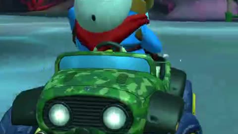 Mario Kart Tour - Light-blue Shy Guy (Explorer) Gameplay (Exploration Tour Spotlight Shop Reward)