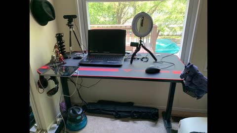Review: VITESSE VIT 63 Inch Ergonomic Gaming Desk, T-Shaped Office PC Computer Desk with Desk M...