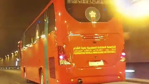 Achraf Hakimi Driving Morocco’s Olympic Team Bus