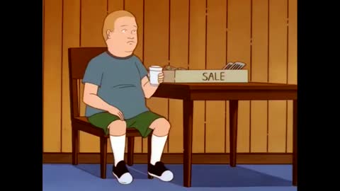 Bobby hill plays down with the sickness on his belly drums
