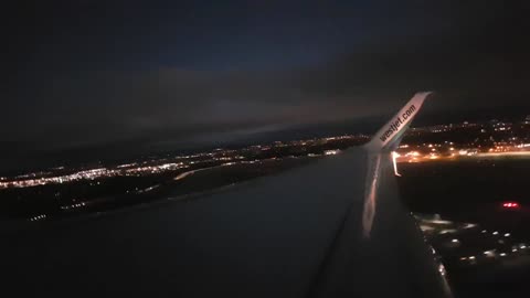 Taking off from ottawa early in the morning