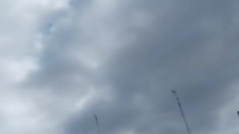 Barcelona sky footage 11/26/2021