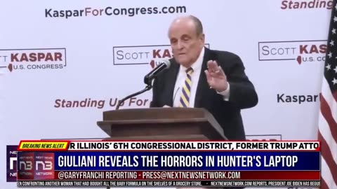 Giuliani Reveals the Horrors in Hunter's Laptop