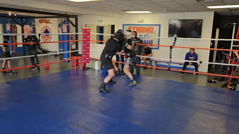 Joey sparring Kyle 12/30/23