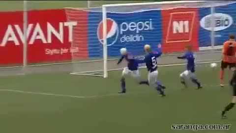 Epic funny football Goal fisher