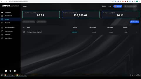 VaporFi Nodes GDM V2 Live $VPND