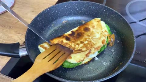 Quesadillas. Quick Breakfast in 5 Minutes