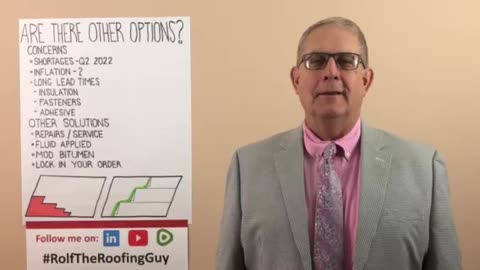 Wondering about other roofing options this year? With #RolfTheRoofingGuy