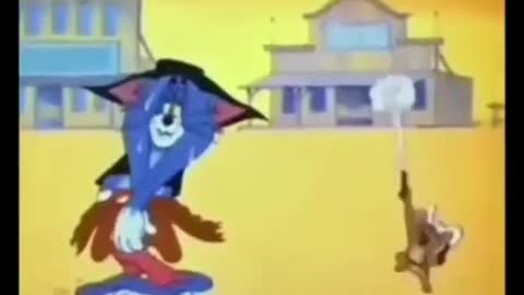 Tom and Jerry fight