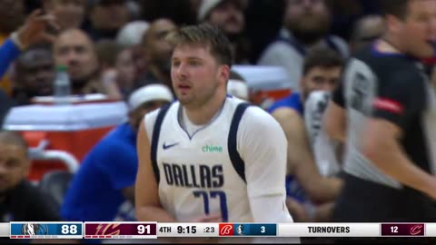 NBA | Luka Doncic SHOW 39 POINTS in Cleveland! Dallas vs. Cleveland