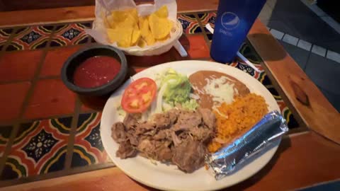 MEAL OF THE DAY EL MEXICANO KANKAKEE ILLINOIS USA