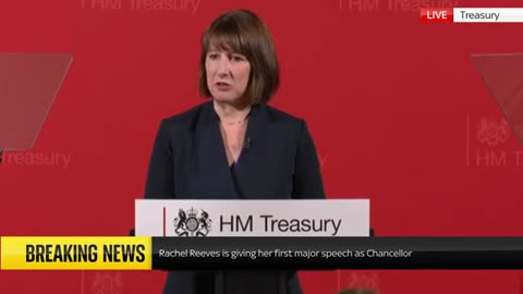 Chancellor Rachel Reeves gives first major speech Sky News