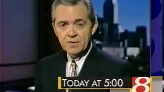 November 1997 - Mike Ahern 5PM Indianapolis News Promo (Ayres Tea Room Reopens)