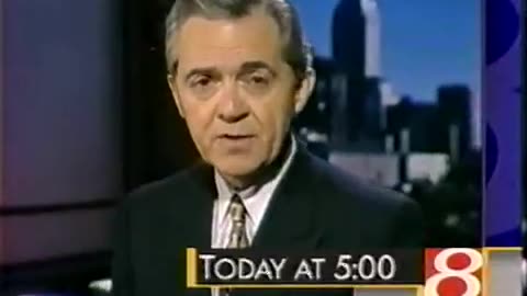 November 1997 - Mike Ahern 5PM Indianapolis News Promo (Ayres Tea Room Reopens)