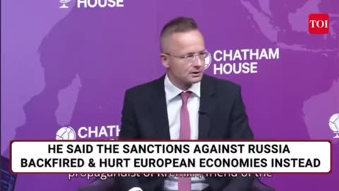 Hungary's Foreign Minister speaks about NATO's double standards, self-harming sanctions