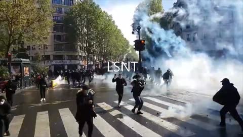 PROTEST! Paris Today 15/05/2021 Chaos Erupts!