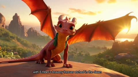 The Little Dragon's Quest A small dragon sets out story in english #english #storywakeren