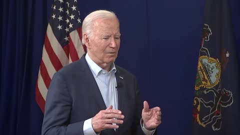 BIDEN: "I made it clear to the Israelis — don't move on Haifa!"