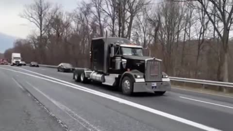 US convoy for freedom today