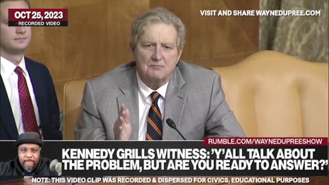 Kennedy Fires Back: 'Y'all Want To Talk About The Problem But You Never Want To Answer'