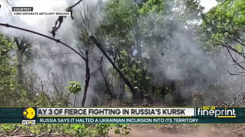 Ukranian Forces Enter Russian Territory In Kursk