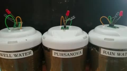 Matt Googing - Experiment 2 - MudWatt experiment with Pursanova water