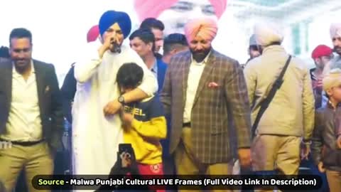 How Sidhu Moose Wala Handled A Crying Child Sidhu ਦ Bouncer ਨ ਮਰਆ ਸ ਥਪੜ_1080