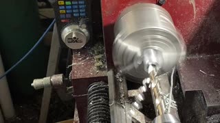 Machining coupling blanks on the lathe 4