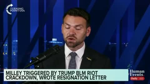 😂 Posobiec: I present to you, my dramatic reading of the General Milley resignation letter.