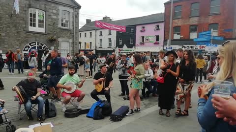 Music on the street in Mullingar