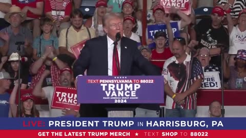 TRUMP: ‘Kamala is fake, fake, fake and I’m going to fight fight fight!“