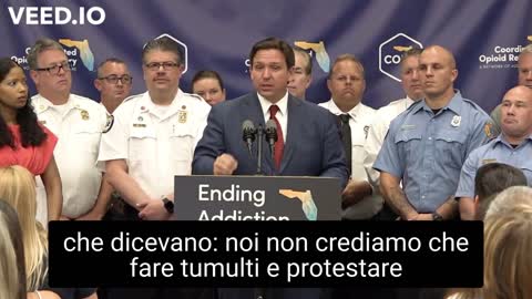 Ron Desantis spiega in modo semplice la truffa covid