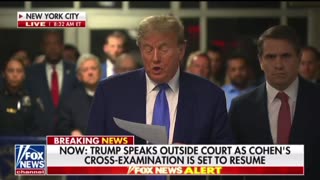 Trump: "They have no case. They have no crime."