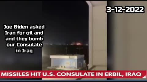 Iran bombs close to the American