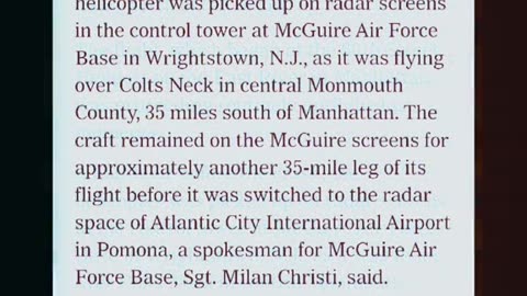 10/10/89~3 Trump Executives..2 Pilots Die As Helicopter Crashes In Parkway Median