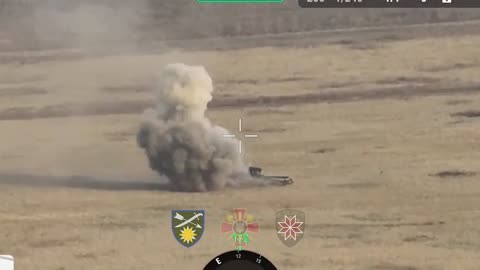 Several Russian Tanks Destroyed by ATGMs