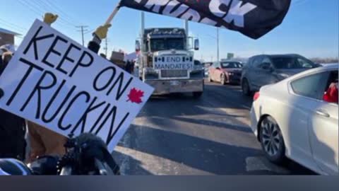 Freedom Convoy truckers Uprising