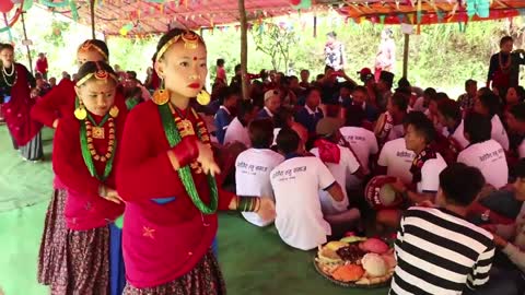 Ghaatu, the cultural Nepalese fold dance of Gurung Community.