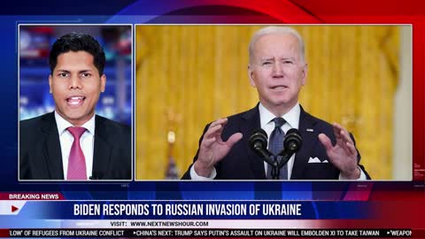 Biden Responds To Russian Invasion of Ukraine
