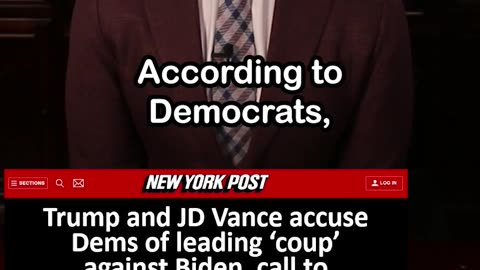 Trump and JD Vance Accuse Dems of Leading ‘Coup’ against Biden