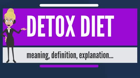 What is DETOX DIET? What does DETOX DIET mean? DETOX DIET meaning, definition & explanation