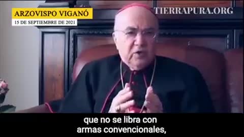 Arzobispo Carlo Maria Vigano nos habla de la vacuna Covid 19 Plandemia Coronavirus