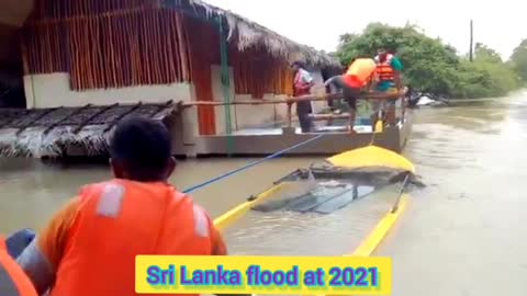 Sri Lanka Flood in 2021